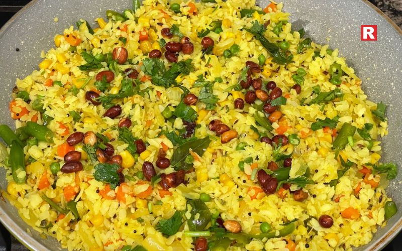 Vegetable Poha