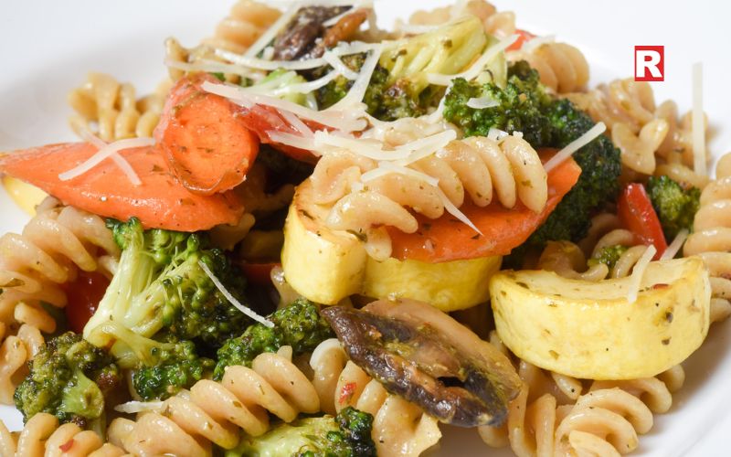 Whole Wheat Pasta with Pesto