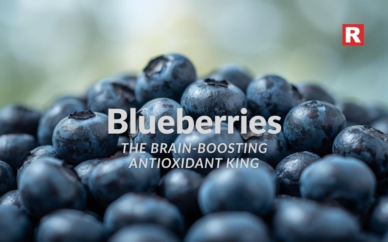3. Blueberries: The Brain-Boosting Antioxidant King