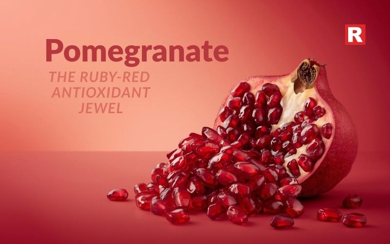 9. Pomegranate: The Ruby-Red Antioxidant Jewel