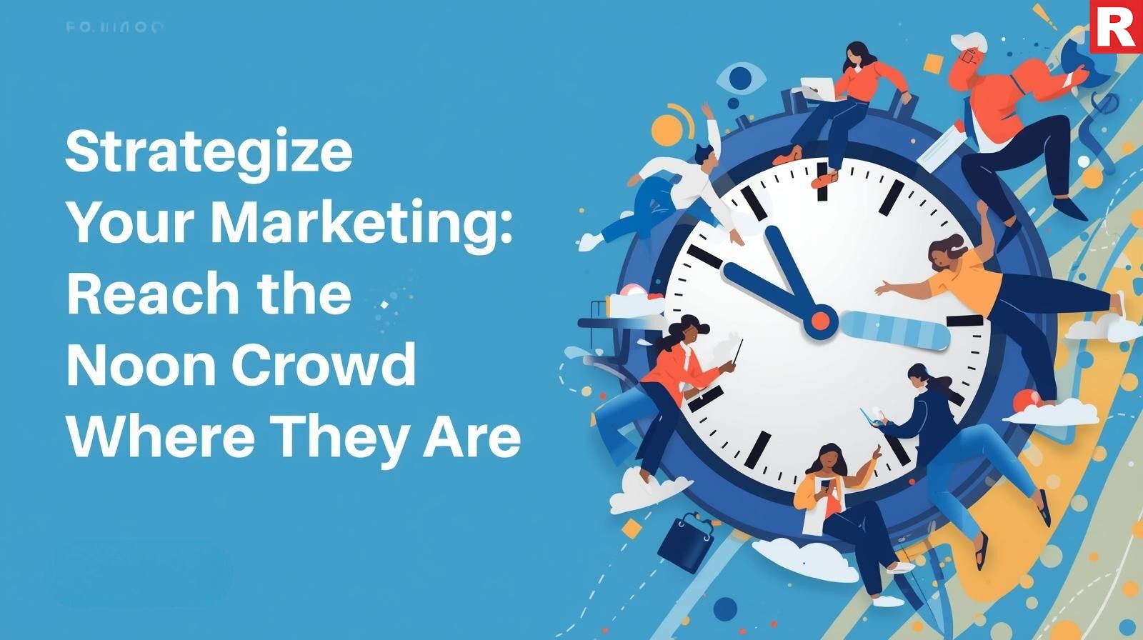 2. Strategize Your Marketing: Reach the Noon Crowd Where They Are