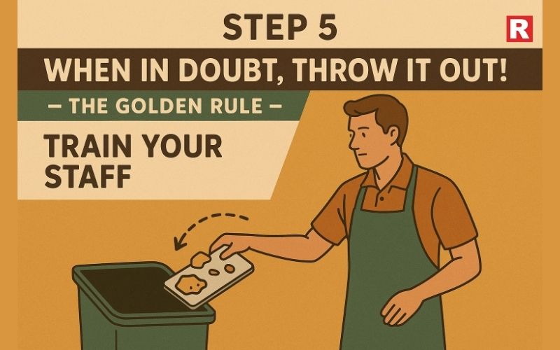 Step 5: When in Doubt, Throw It Out! – The Golden Rule