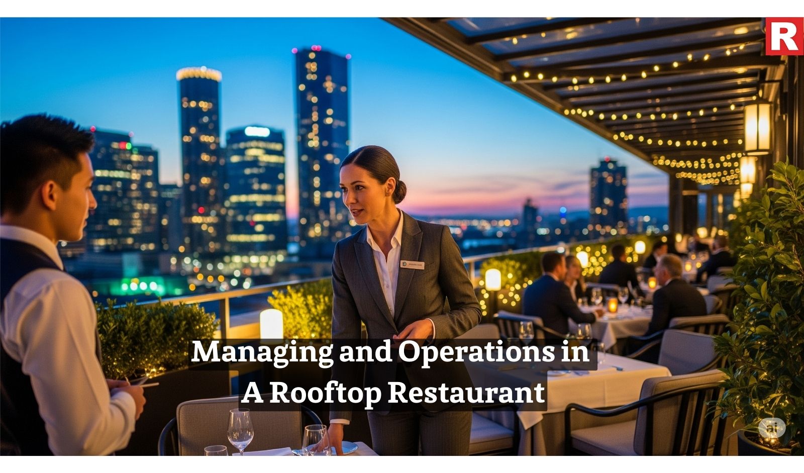 Managing and Operations in A Rooftop Restaurant
