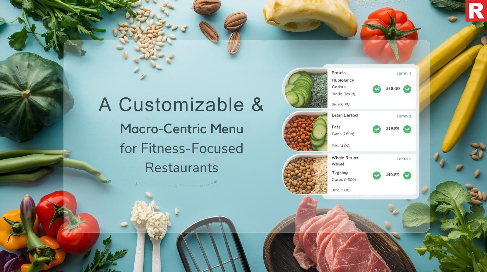 A Customizable & Macro-Centric Menu for Fitness-Focused Restaurants