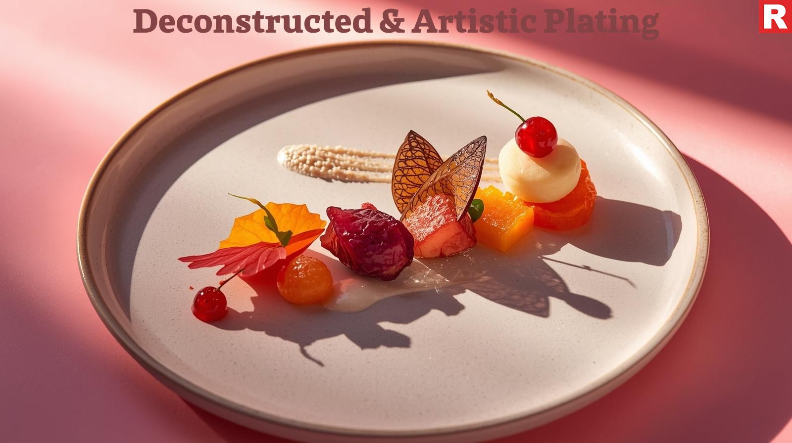 Deconstructed & Artistic Plating