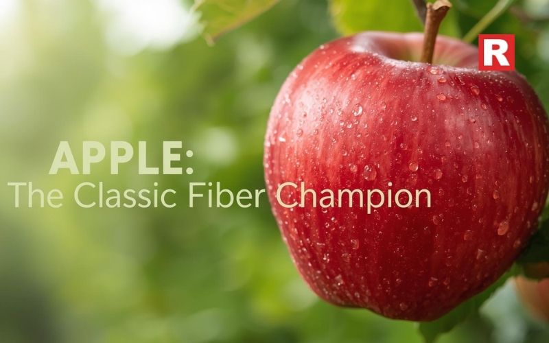 8. Apple: The Classic Fiber Champion
