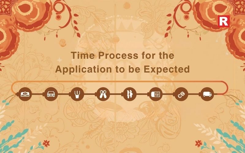 Time Process for the Application to be Expected