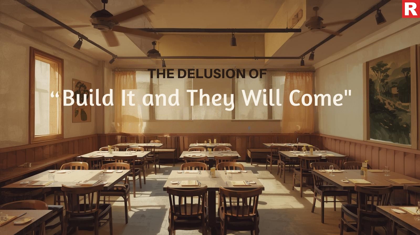 10. The delusion of "Build It and They Will Come"