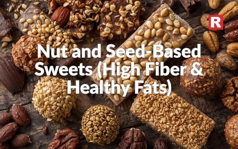 Nut and Seed-Based Sweets (High Fiber & Healthy Fats)