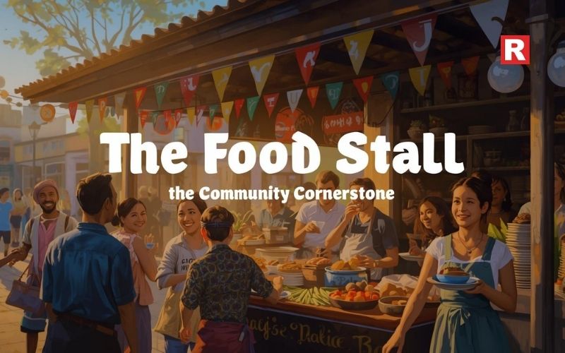 4. The Food Stall: The Community Cornerstone
