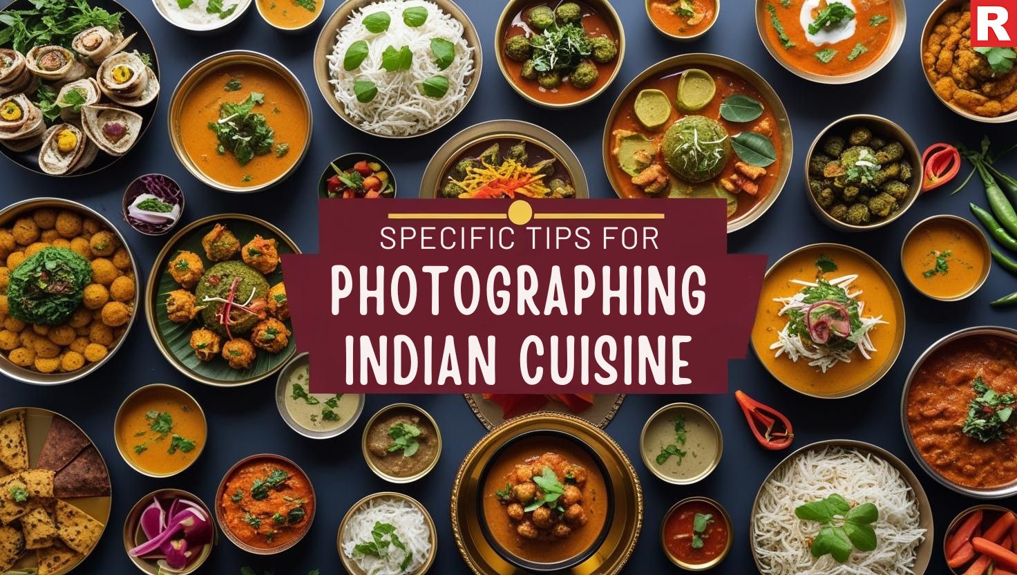 Specific Tips for Photographing Indian Cuisine