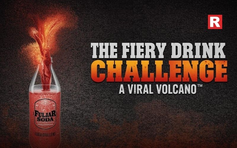7. The Fiery Drink Challenge: Fuljar Soda (A Viral Volcano)