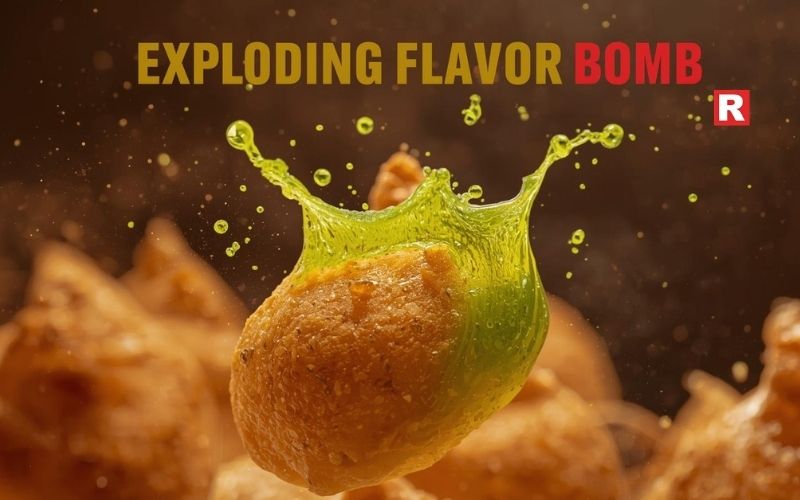 5. Pani Puri / Golgappe with Teekha Pani (The Exploding Flavor Bomb)