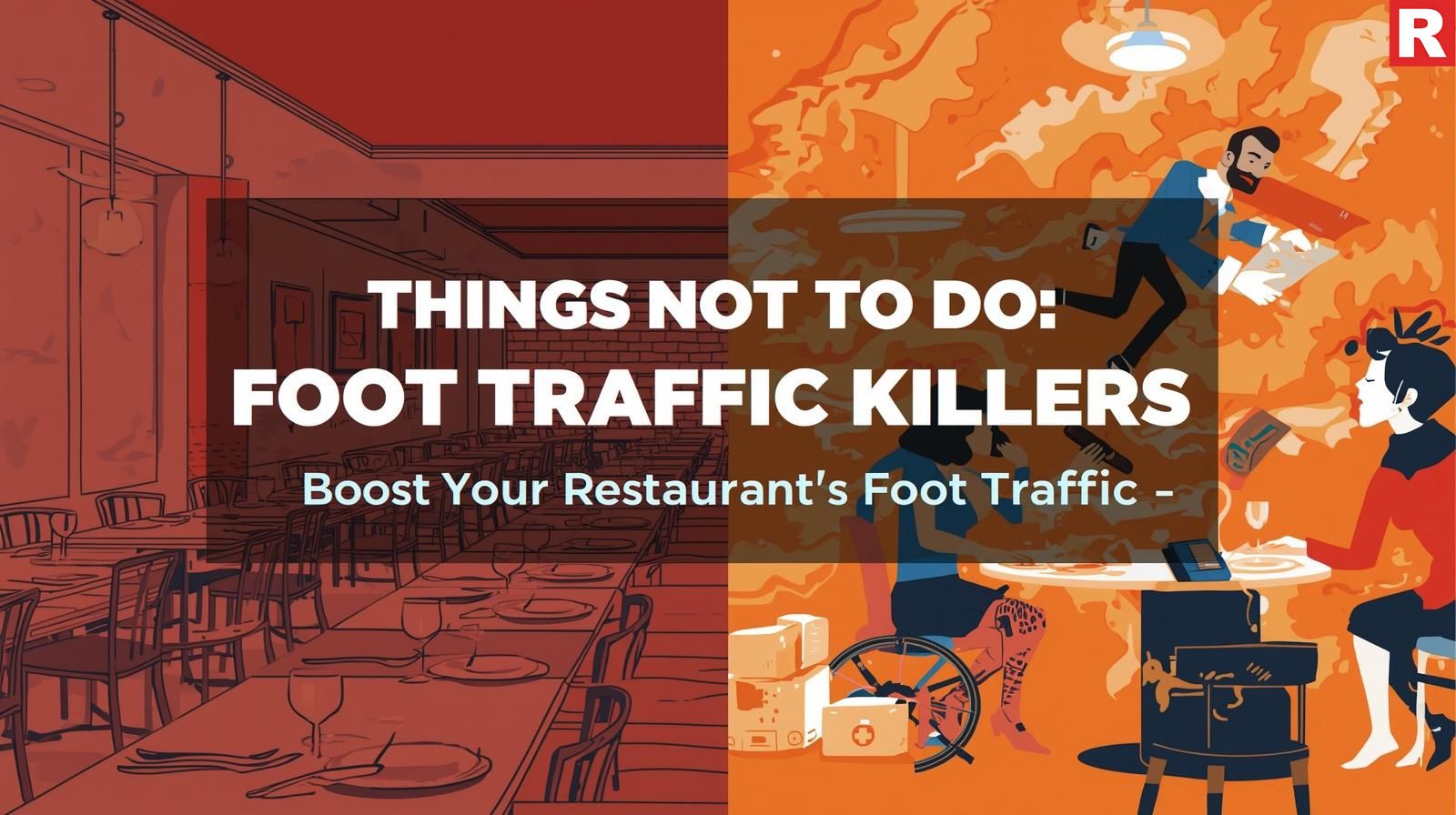 Things NOT to Do: The Foot Traffic Killers