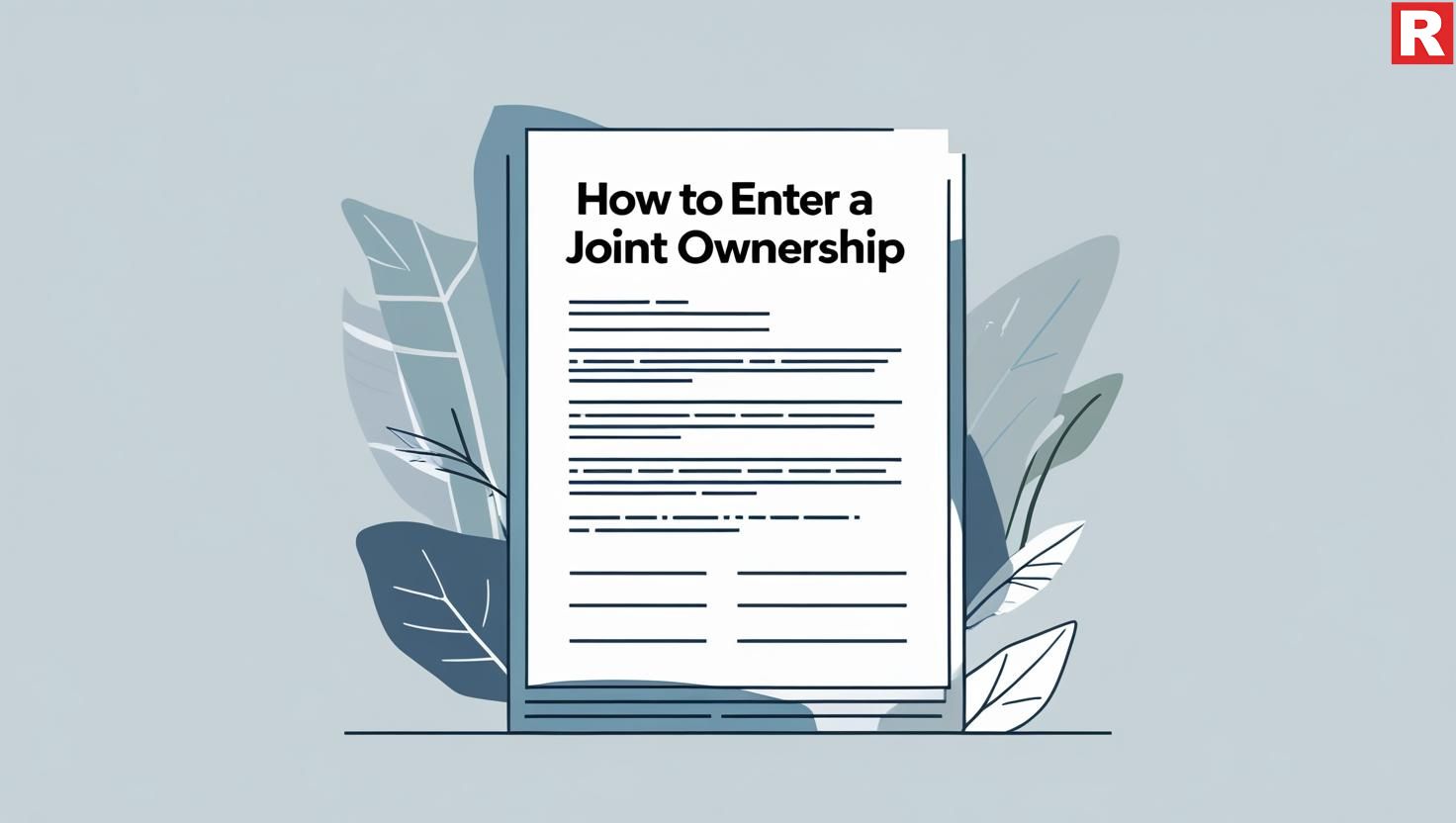 How to Enter a Joint Ownership