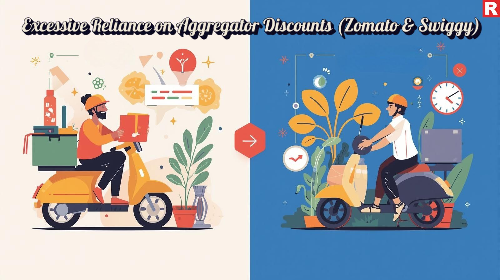 1. Excessive Reliance on Aggregator Discounts (Zomato & Swiggy)