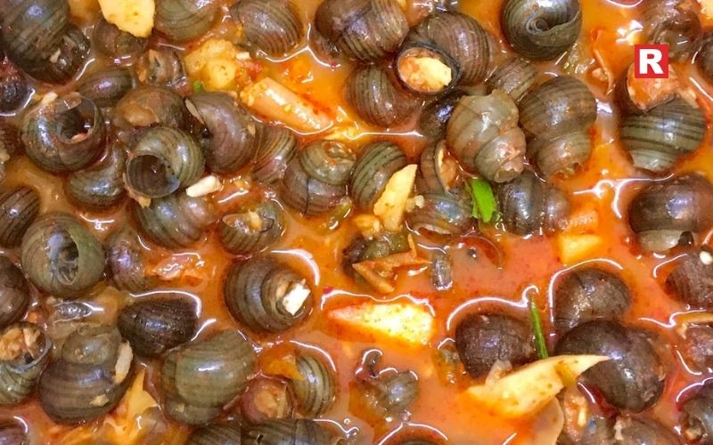6. Snail Curry – A True Tribal Delicacy