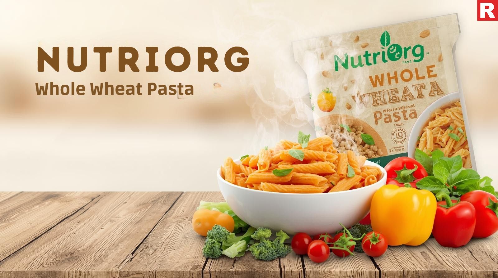 Nutriorg Whole Wheat Pasta