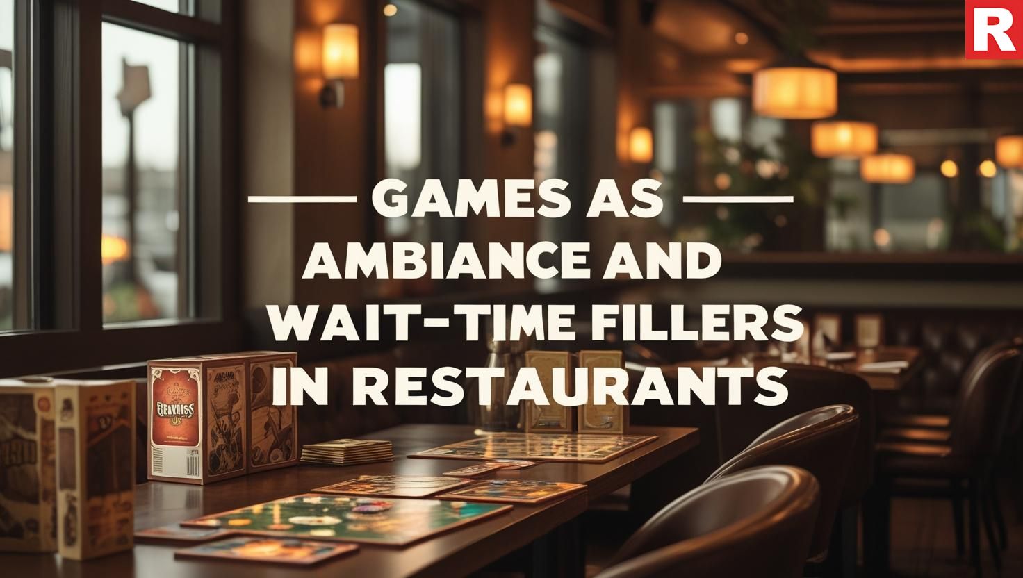 Games as Ambiance and Wait-Time Fillers