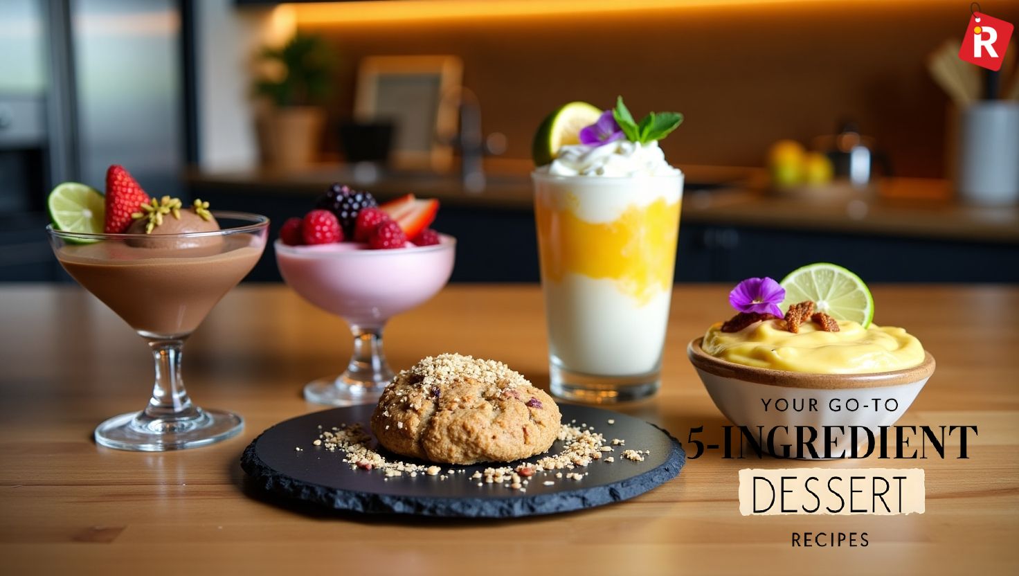 Your Go-To 5-Ingredient Healthy Dessert Recipes
