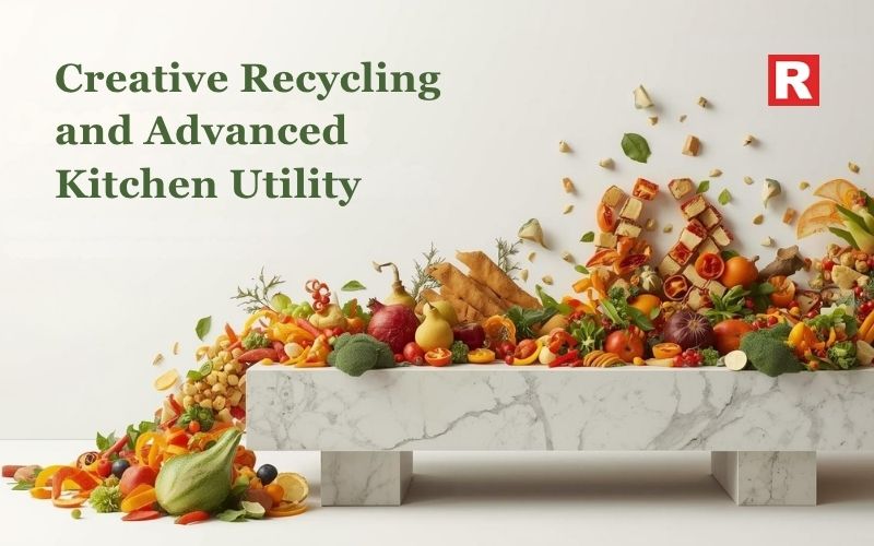 4. Creative Recycling and Advanced Kitchen Utility 