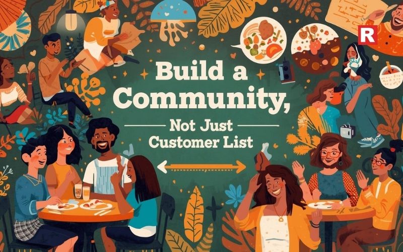 6. Build a Community, Not Just a Customer List