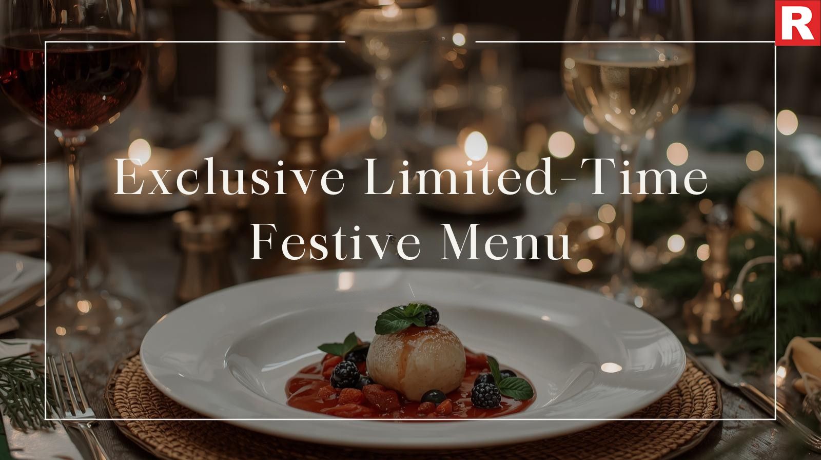 Tip 1: Curate an Exclusive, Limited-Time Festive Menu