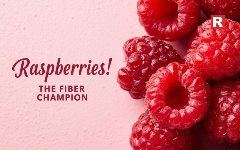 1. Raspberries! The Fiber Champion
